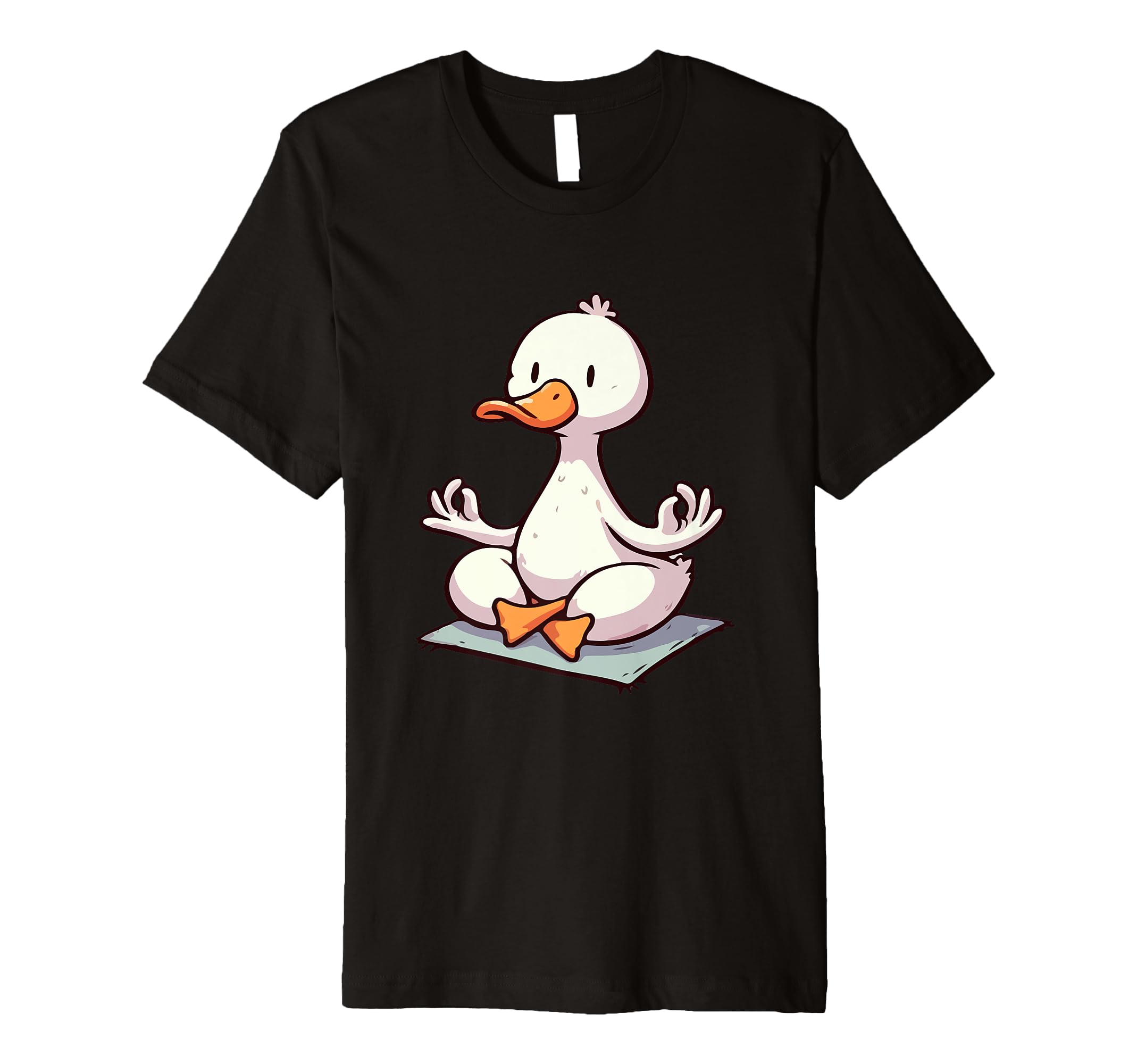 Meditation Duck Yoga Pose T-Shirt - Casual Everyday Wear Men Women - T-Shirt, Sweatshirt, Hoodie