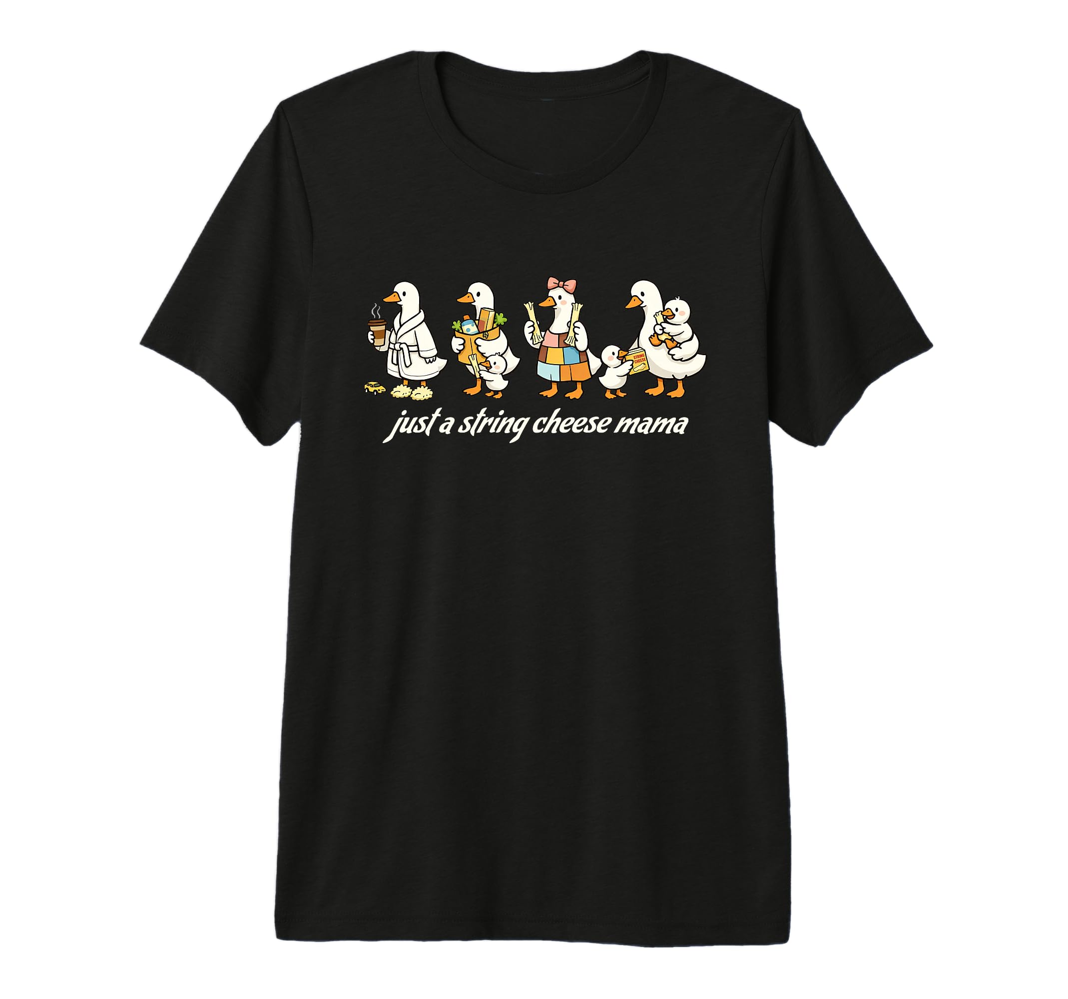 Just String Cheese Mama Era Silly T-Shirt - Fun Novelty Design for Adults - T-Shirt, Sweatshirt, Hoodie