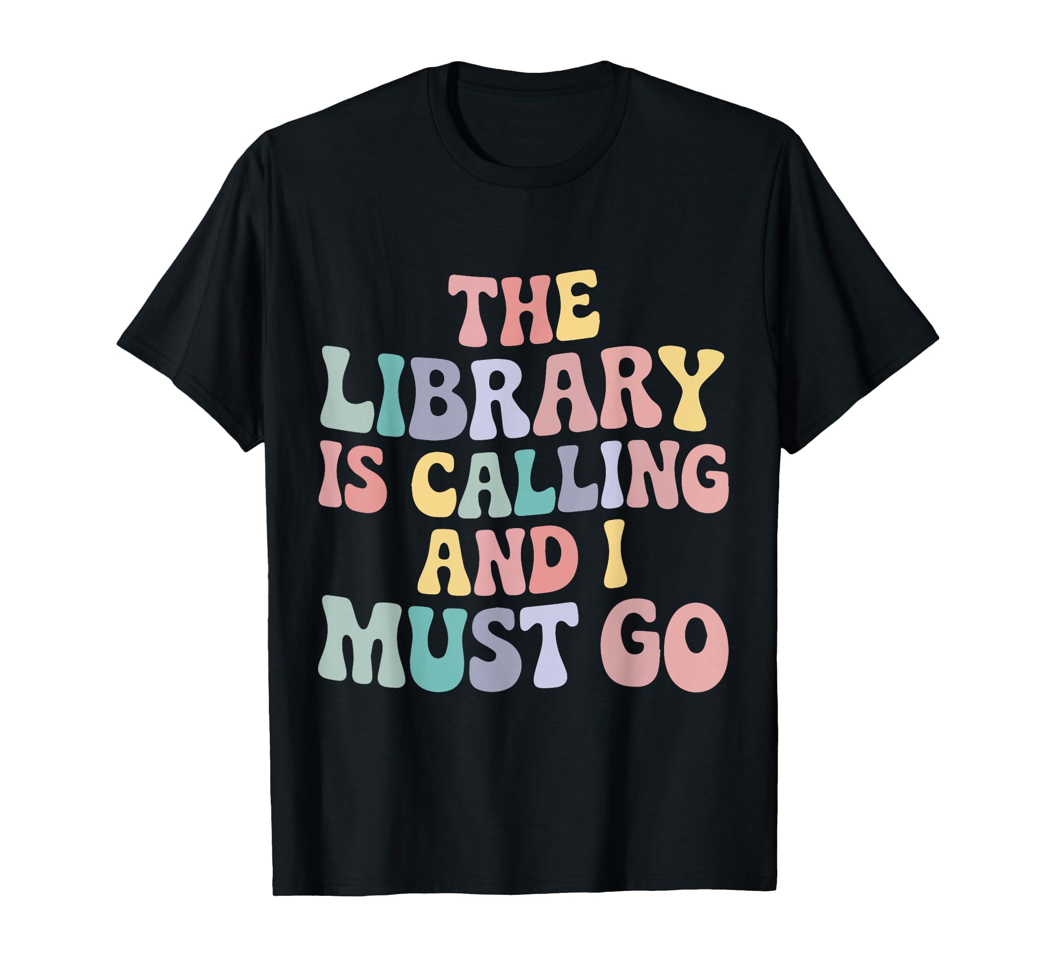Library Is Calling Book Lover Reader T-Shirt - Aesthetic Graphic Unisex - T-Shirt, Sweatshirt, Hoodie