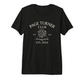 Page Turner Club Book Lover T-Shirt - Custom Art Print for Adults - T-Shirt, Sweatshirt, Hoodie