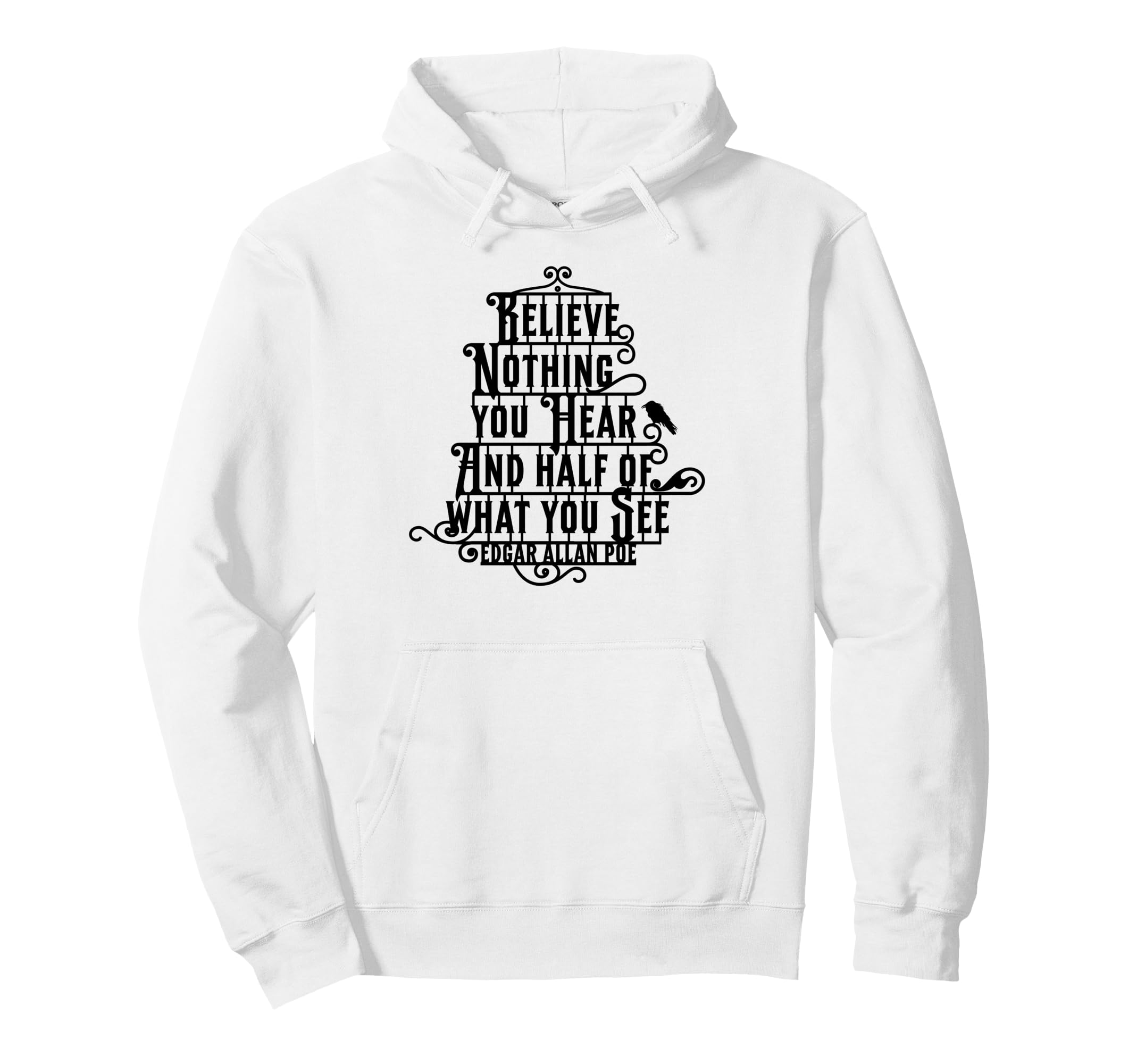Edgar Allan Poe Hoodie - Aesthetic Graphic Unisex - T-Shirt, Sweatshirt, Hoodie