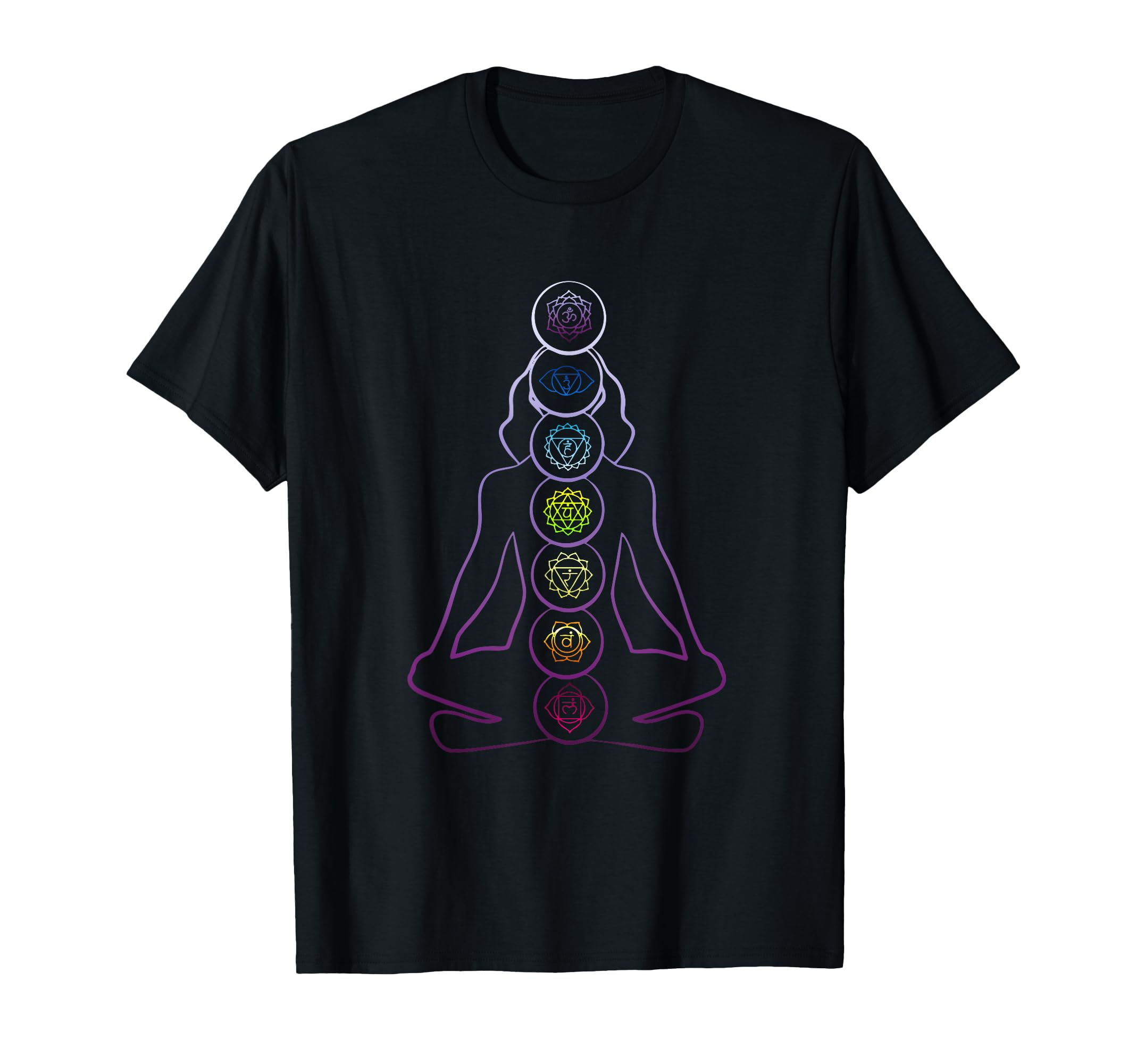 Chakra Zen Meditation Spiritual T-Shirt - Fun Novelty Design Unisex - T-Shirt, Sweatshirt, Hoodie