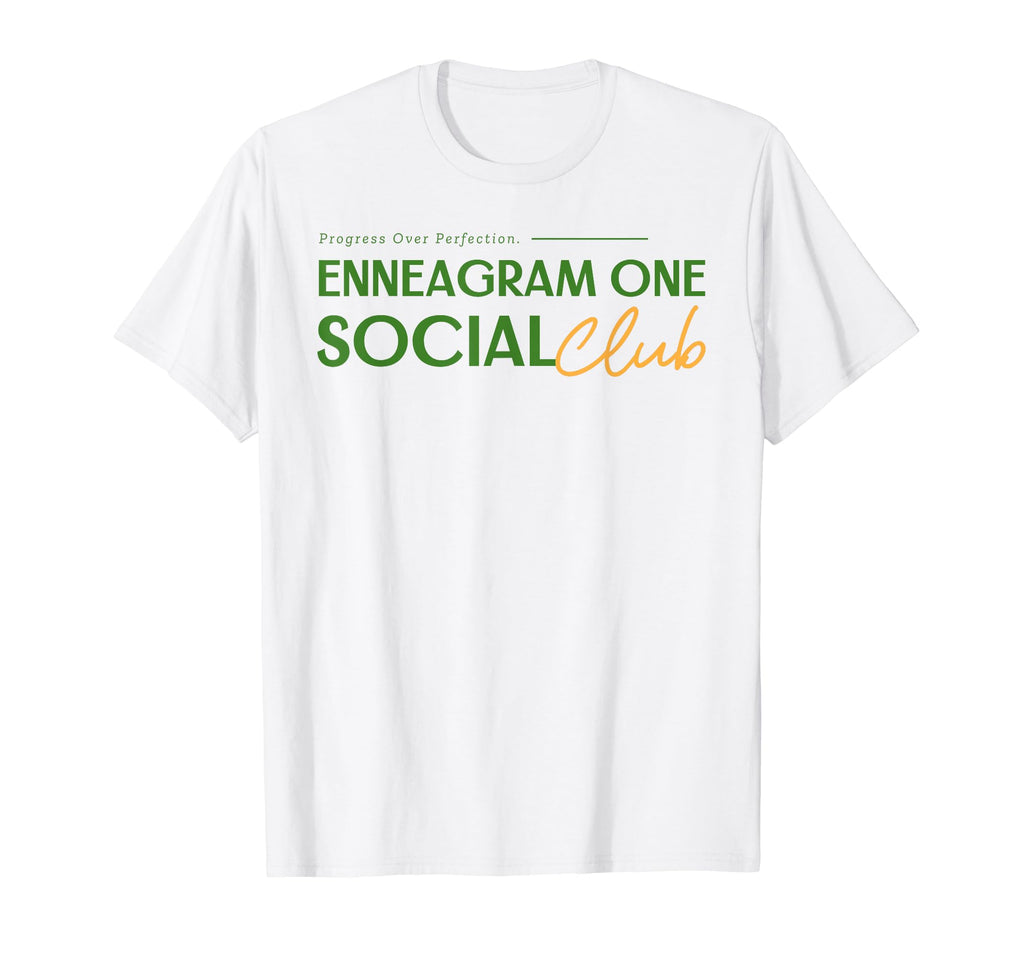 Enneagram One Social Club Progress T-Shirt - Casual Everyday Wear Unisex - T-Shirt, Sweatshirt, Hoodie