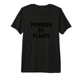 Powered Plants Running Vegan Vegetarian T-Shirt - Custom Art Print Unisex - T-Shirt, Sweatshirt, Hoodie