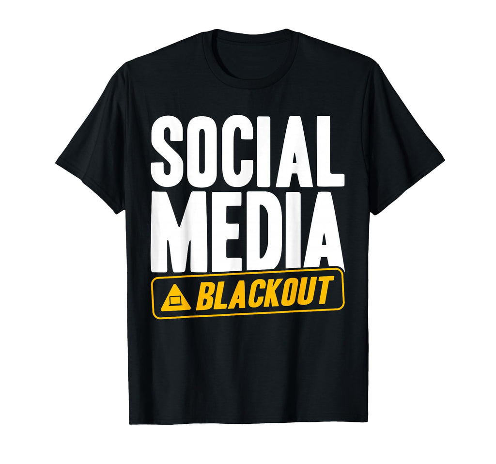 Antisocial Social Media Blackout T-Shirt - Casual Everyday Wear for Adults - T-Shirt, Sweatshirt, Hoodie
