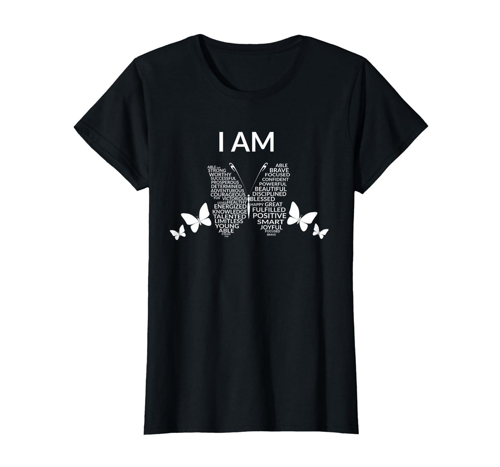 I Am Strong Beautiful Positive T-Shirt - Casual Everyday Wear Unisex - T-Shirt, Sweatshirt, Hoodie
