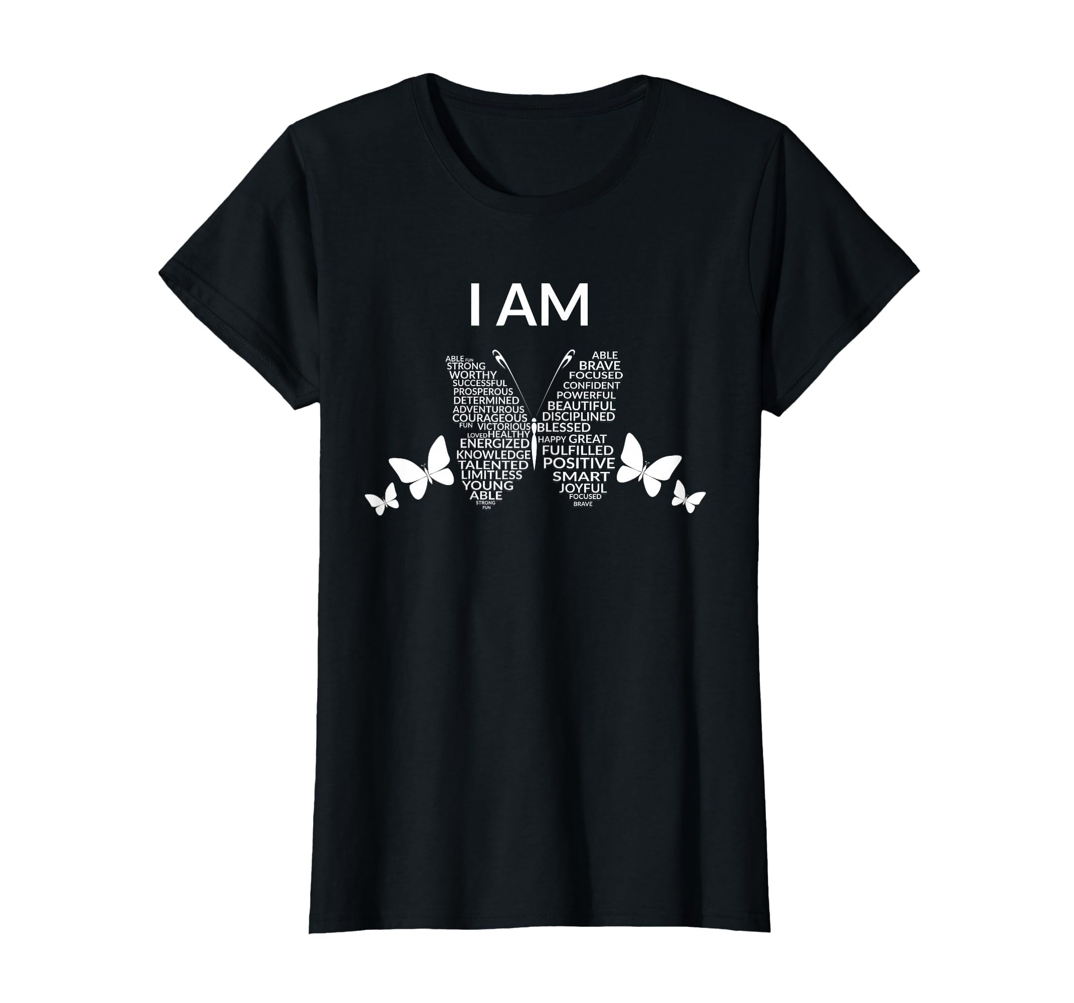I Am Strong Beautiful Positive T-Shirt - Casual Everyday Wear Unisex - T-Shirt, Sweatshirt, Hoodie