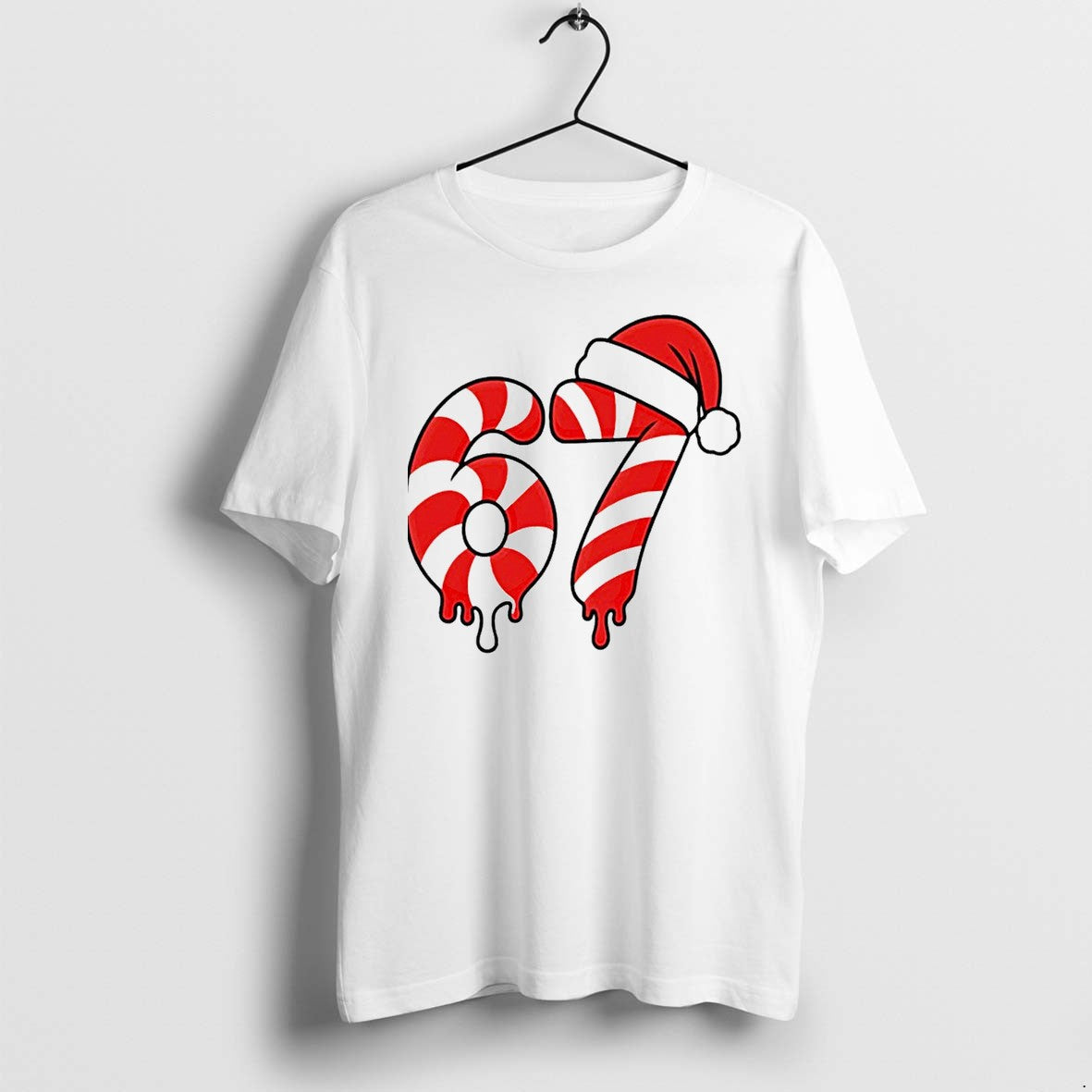 67 Christmas Candy Cane Tshirts Sweater Hoodie Jpg Unisex T-shirt, Sweatshirt, Hoodie, Long Sleeve Tee - T-Shirt, Sweatshirt, Hoodie
