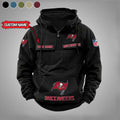 Tampa Bay Buccaneers Custom Name Cargo Hoodie Unisex T-shirt, Sweatshirt, Hoodie, Long Sleeve Tee - T-Shirt, Sweatshirt, Hoodie