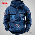 Tennessee Titans Vintage Men Hoodies With Custom Name & Number Unisex T-shirt, Sweatshirt, Hoodie, Long Sleeve Tee - T-Shirt, Sweatshirt, Hoodie