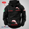 Dolphins Vintage Men Hoodie AZVMHD246 - Sport9Design Unisex T-shirt, Sweatshirt, Hoodie, Long Sleeve Tee - T-Shirt, Sweatshirt, Hoodie