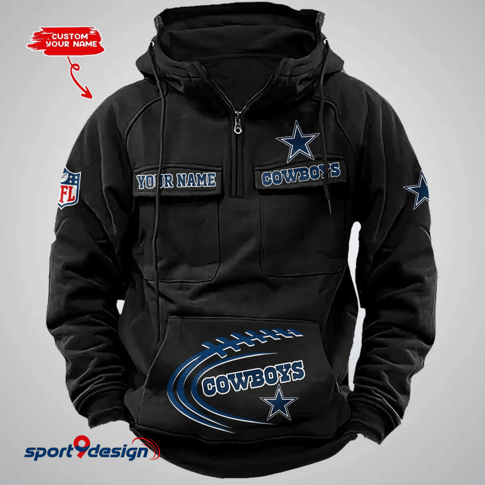 Dallas Cowboys Custom Cargo Hoodie, Gift For Fan Unisex T-shirt, Sweatshirt, Hoodie, Long Sleeve Tee - T-Shirt, Sweatshirt, Hoodie