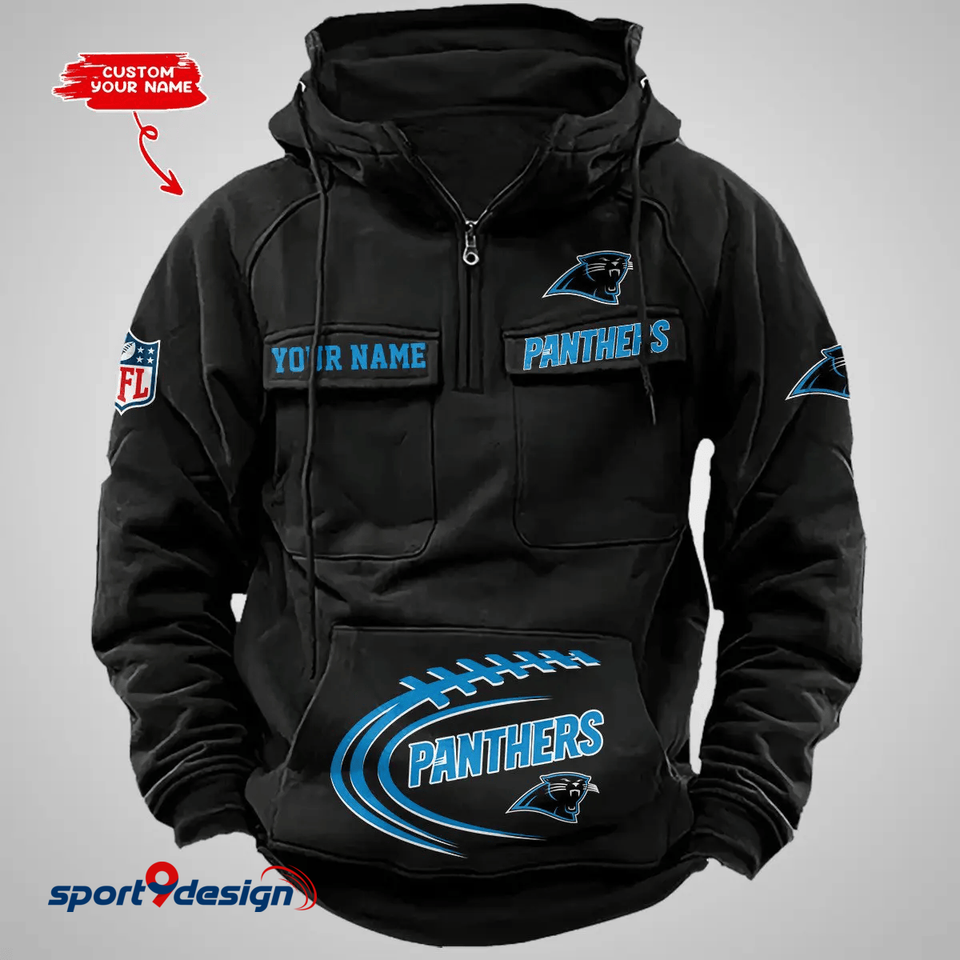 Carolina Panthers Custom Cargo Hoodie, Gift For Fan Unisex T-shirt, Sweatshirt, Hoodie, Long Sleeve Tee - T-Shirt, Sweatshirt, Hoodie