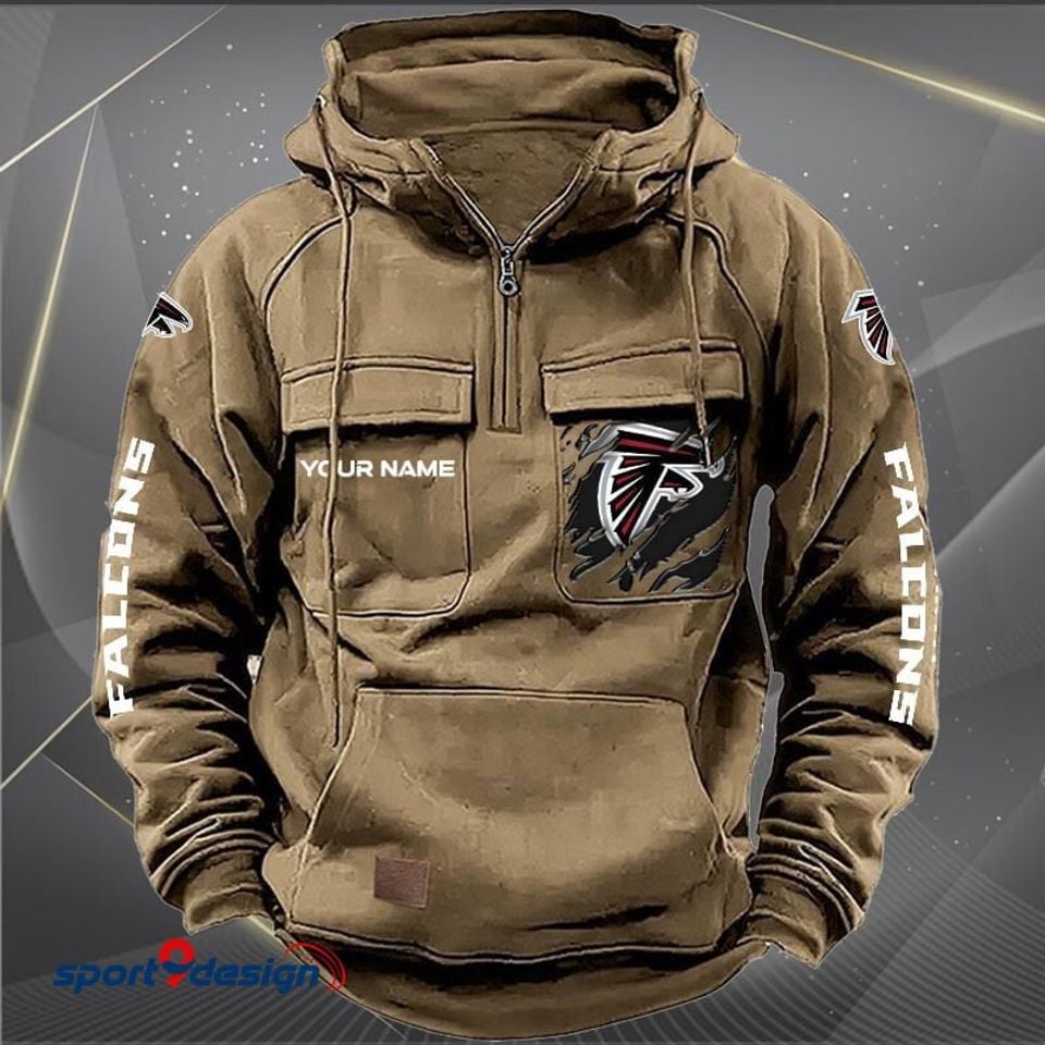 Atlanta Falcons Vintage Men Hoodie Unisex T-shirt, Sweatshirt, Hoodie, Long Sleeve Tee - T-Shirt, Sweatshirt, Hoodie