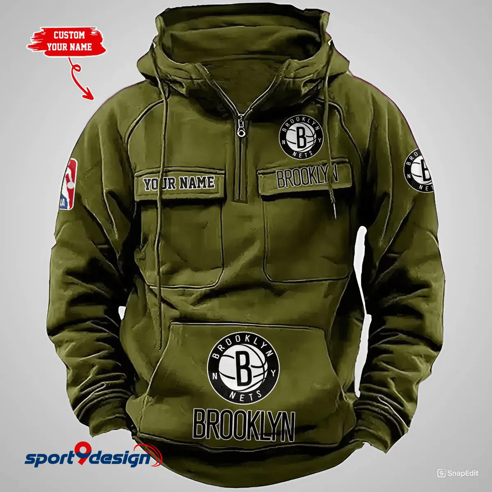 Brooklyn Nets Vintage Men Hoodie Unisex T-shirt, Sweatshirt, Hoodie, Long Sleeve Tee - T-Shirt, Sweatshirt, Hoodie