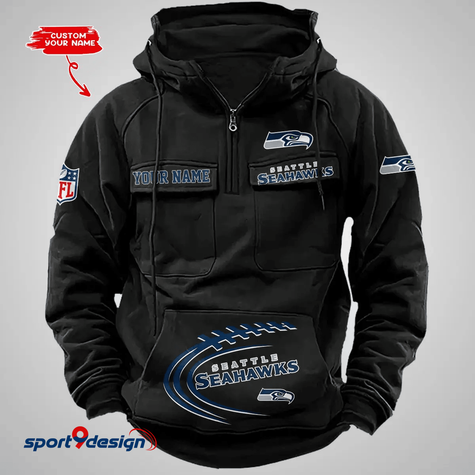 Seattle Seahawk Vintage Men Hoodie Unisex T-shirt, Sweatshirt, Hoodie, Long Sleeve Tee - T-Shirt, Sweatshirt, Hoodie