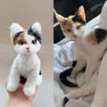 Custom plush cat crocheted pet keepsake dog memorial gift cat memorial gift lifelike dog plush cat figurine gift cat mom Custom Cat Portrait - T-Shirt, Sweatshirt, Hoodie