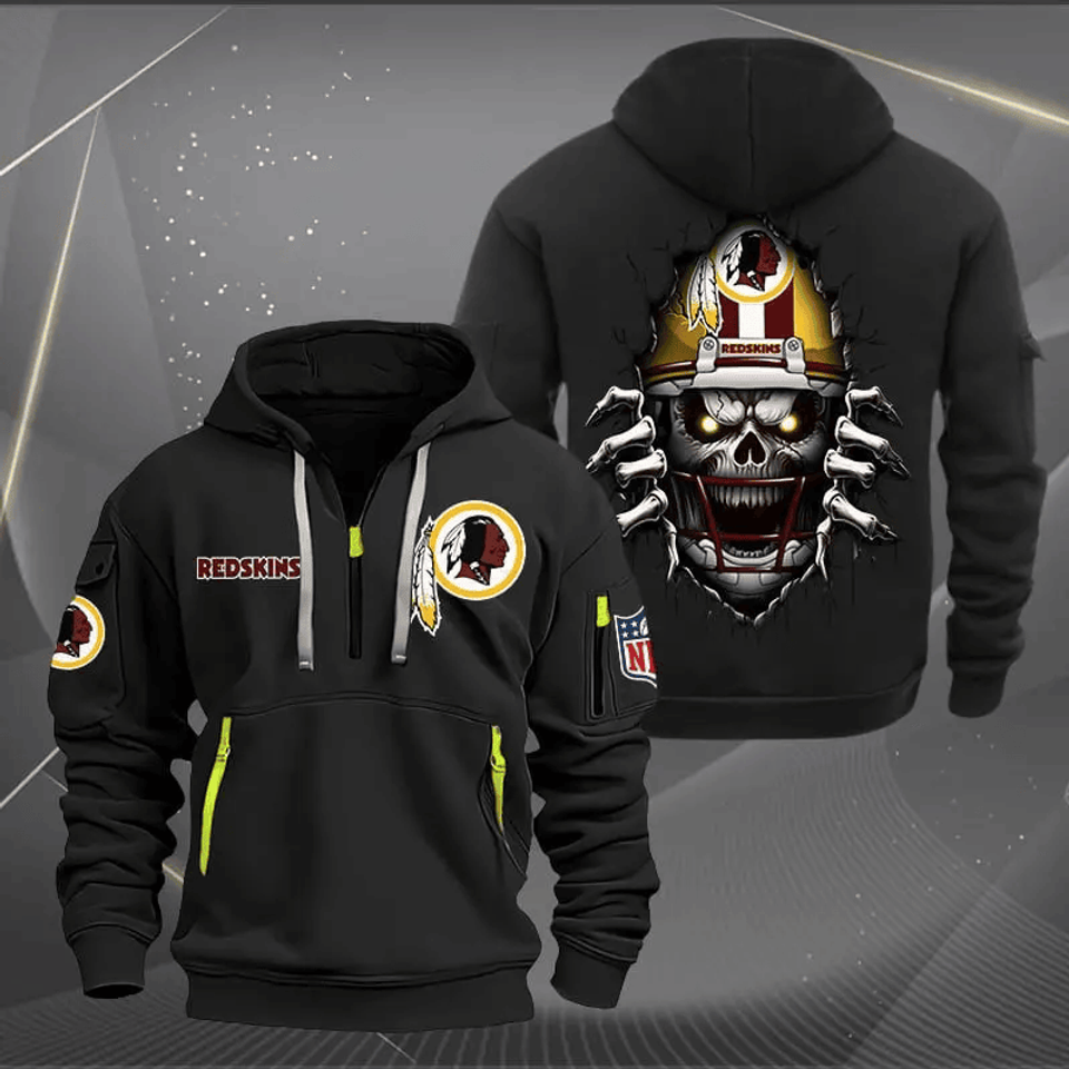 Washington Redskin Tactical Hoodie, Football Fan Hoodie, Gift For Him Unisex T-shirt, Sweatshirt, Hoodie, Long Sleeve Tee - T-Shirt, Sweatshirt, Hoodie