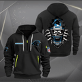 Carolina Panthers Tactical Hoodie, Football Fan Hoodie, Outdoor Apparel Unisex T-shirt, Sweatshirt, Hoodie, Long Sleeve Tee - T-Shirt, Sweatshirt, Hoodie