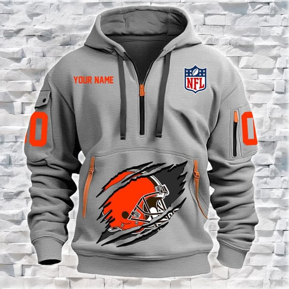 Cleveland Browns Heavy Hoodie AZHEAVYHD022 Unisex T-shirt, Sweatshirt, Hoodie, Long Sleeve Tee - T-Shirt, Sweatshirt, Hoodie