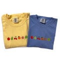 Island Fruits Animal Crossing Inspired Embroidered T-shirt Unisex T-shirt, Sweatshirt, Hoodie, Long Sleeve Tee - T-Shirt, Sweatshirt, Hoodie