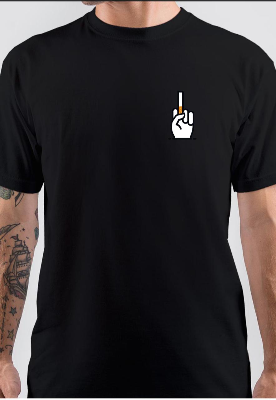 Middle Finger Cigarette T-Shirts, Hoodie, Sweatshirt - T-Shirt, Sweatshirt, Hoodie