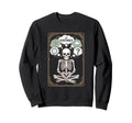 Overthinker Skeleton Tarot Sweatshirt - Aesthetic Graphic Unisex - T-Shirt, Sweatshirt, Hoodie