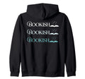 Bibliophile Book Lovers Book Blogger Hoodie - Minimalist Print for Adults - T-Shirt, Sweatshirt, Hoodie