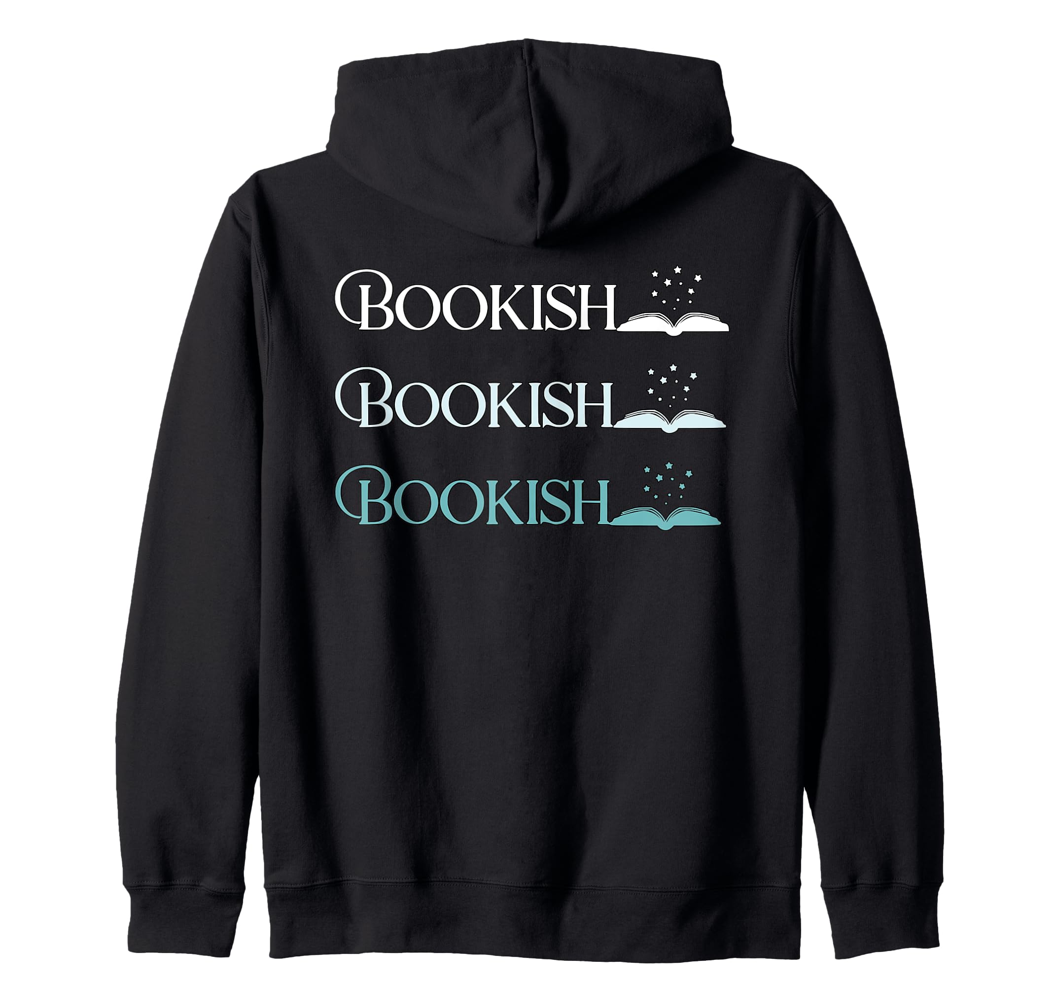 Bibliophile Book Lovers Book Blogger Hoodie - Minimalist Print for Adults - T-Shirt, Sweatshirt, Hoodie