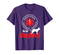 Emotional Support Human My Shepherd Dog T-Shirt - Novelty Apparel Unisex - T-Shirt, Sweatshirt, Hoodie