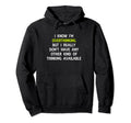 Funny Overthinking Witty Sarcastic Hoodie - Streetwear Style Men Women - T-Shirt, Sweatshirt, Hoodie