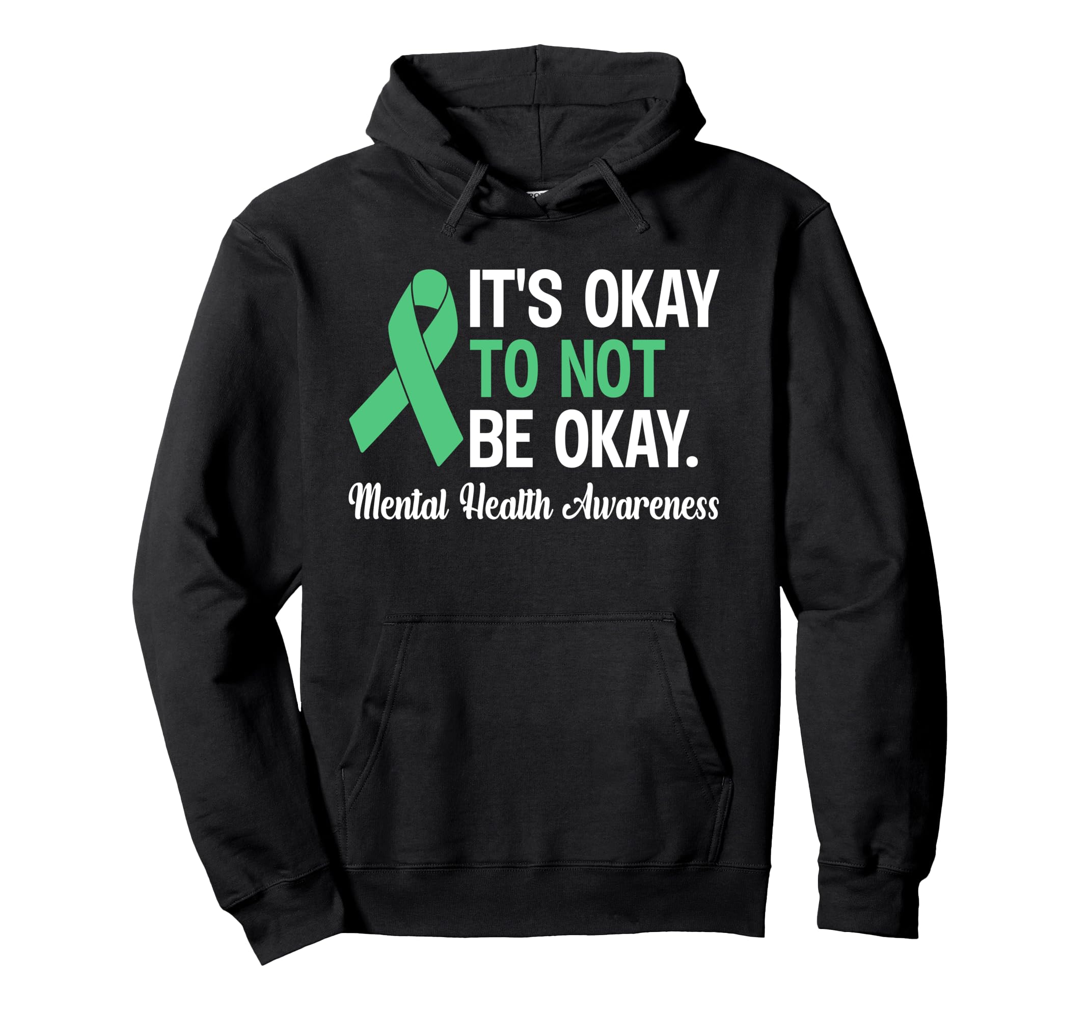 Its Okay To Not Be Okay Mental Health Hoodie - Unique Graphic Men Women - T-Shirt, Sweatshirt, Hoodie