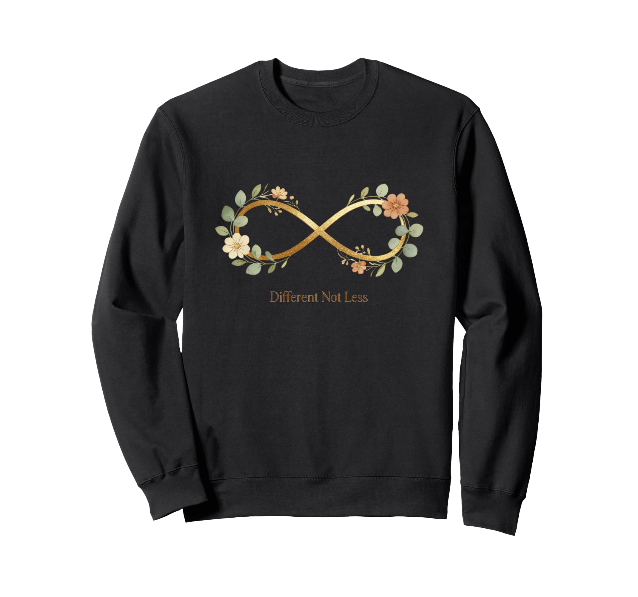 Autism Awareness Different Not Less Sweatshirt - Minimalist Print Unisex - T-Shirt, Sweatshirt, Hoodie