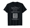 Hamlet Theatre Literature Book Lover T-Shirt - Graphic Print Men Women - T-Shirt, Sweatshirt, Hoodie