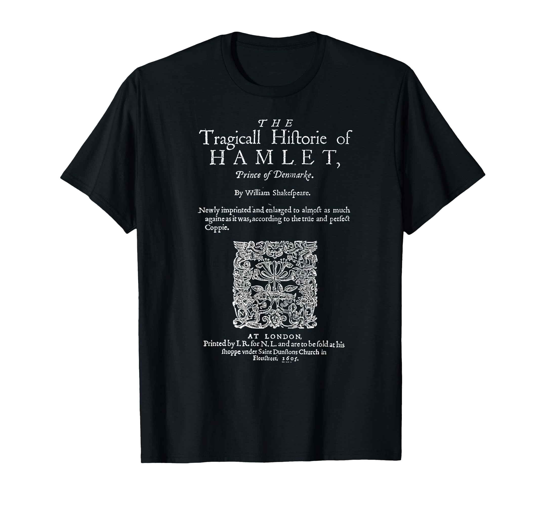Hamlet Theatre Literature Book Lover T-Shirt - Graphic Print Men Women - T-Shirt, Sweatshirt, Hoodie
