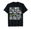 Funny Plant Art Gardening Plant Lover T-Shirt - Minimalist Print Men Women - T-Shirt, Sweatshirt, Hoodie