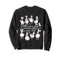 Silly Mama Goose Overstimulated Sweatshirt - Unique Graphic for Adults - T-Shirt, Sweatshirt, Hoodie
