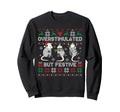 Overstimulated But Festive Opossum Sweatshirt - Unique Graphic Men Women - T-Shirt, Sweatshirt, Hoodie