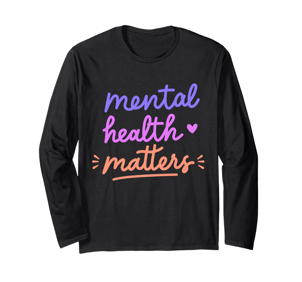 Mental Health Awareness Ribbon Sweatshirt - Custom Art Print Men Women - T-Shirt, Sweatshirt, Hoodie