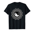 Yin Yang Mandala Art Taoism Meditation T-Shirt - Minimalist Print Unisex - T-Shirt, Sweatshirt, Hoodie