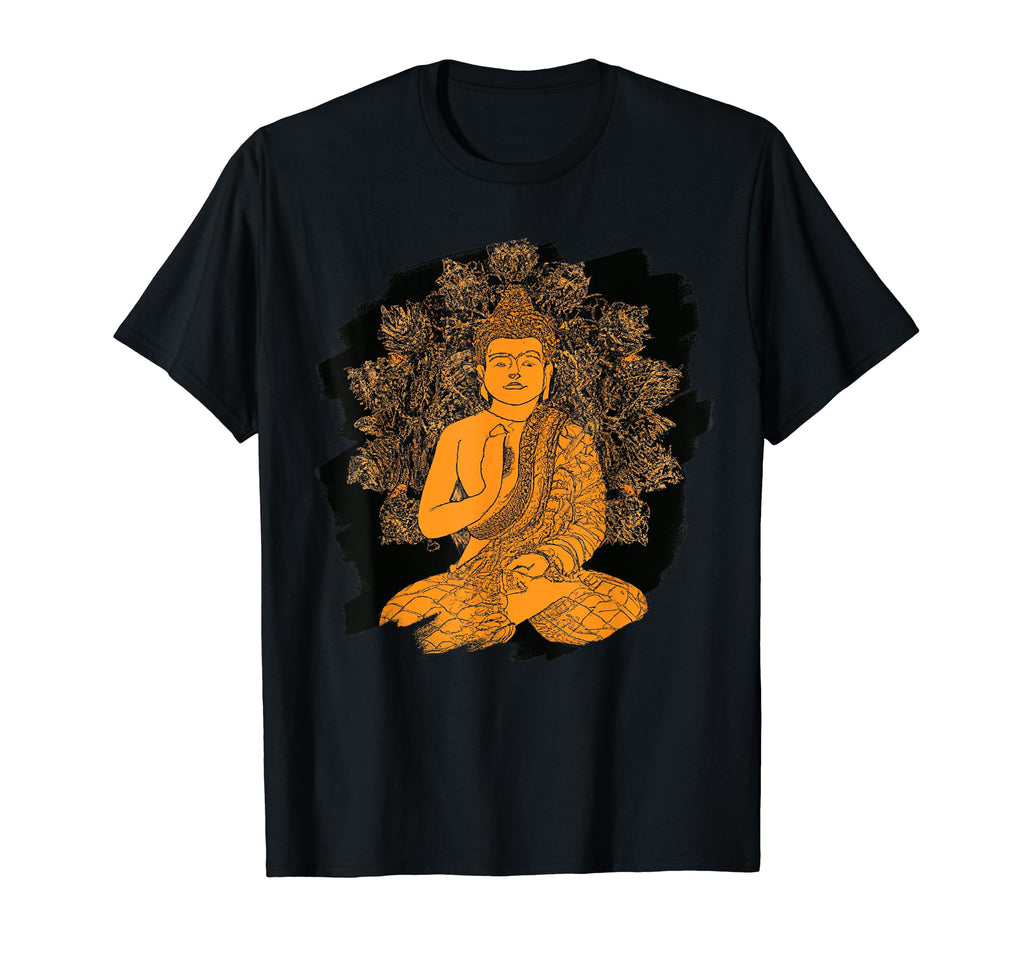 Zen Buddha Mandala Spiritual Asian T-Shirt - Graphic Print for Adults - T-Shirt, Sweatshirt, Hoodie