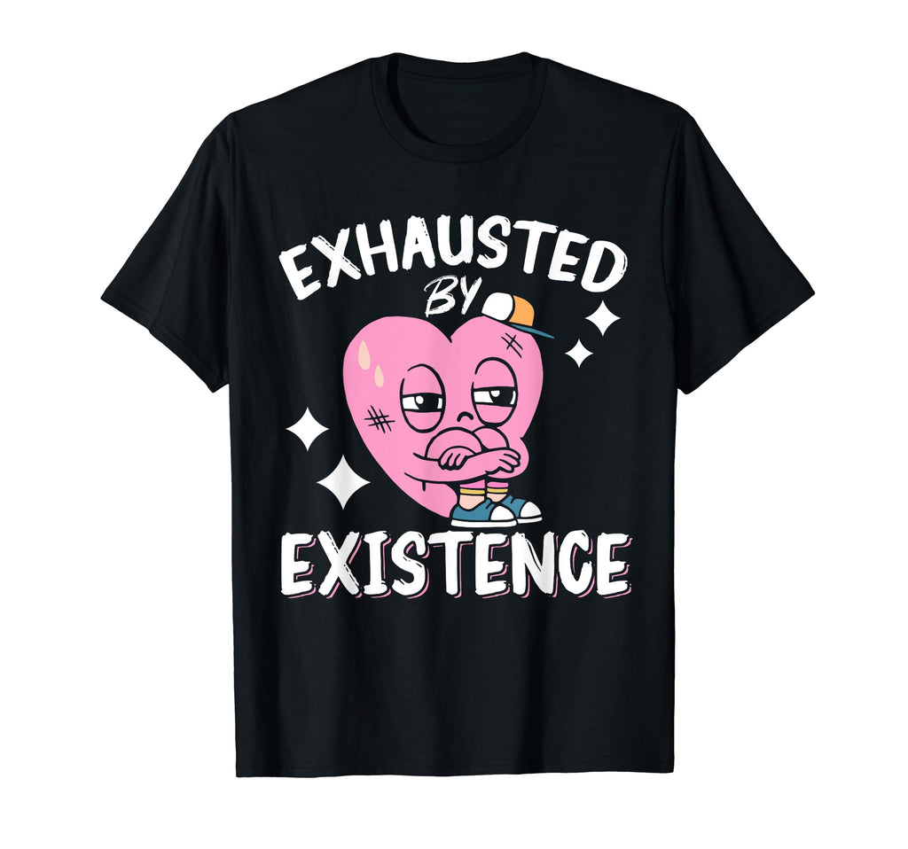 Emotionally Tired Emotional Mental Hoodie - Aesthetic Graphic for Adults - T-Shirt, Sweatshirt, Hoodie