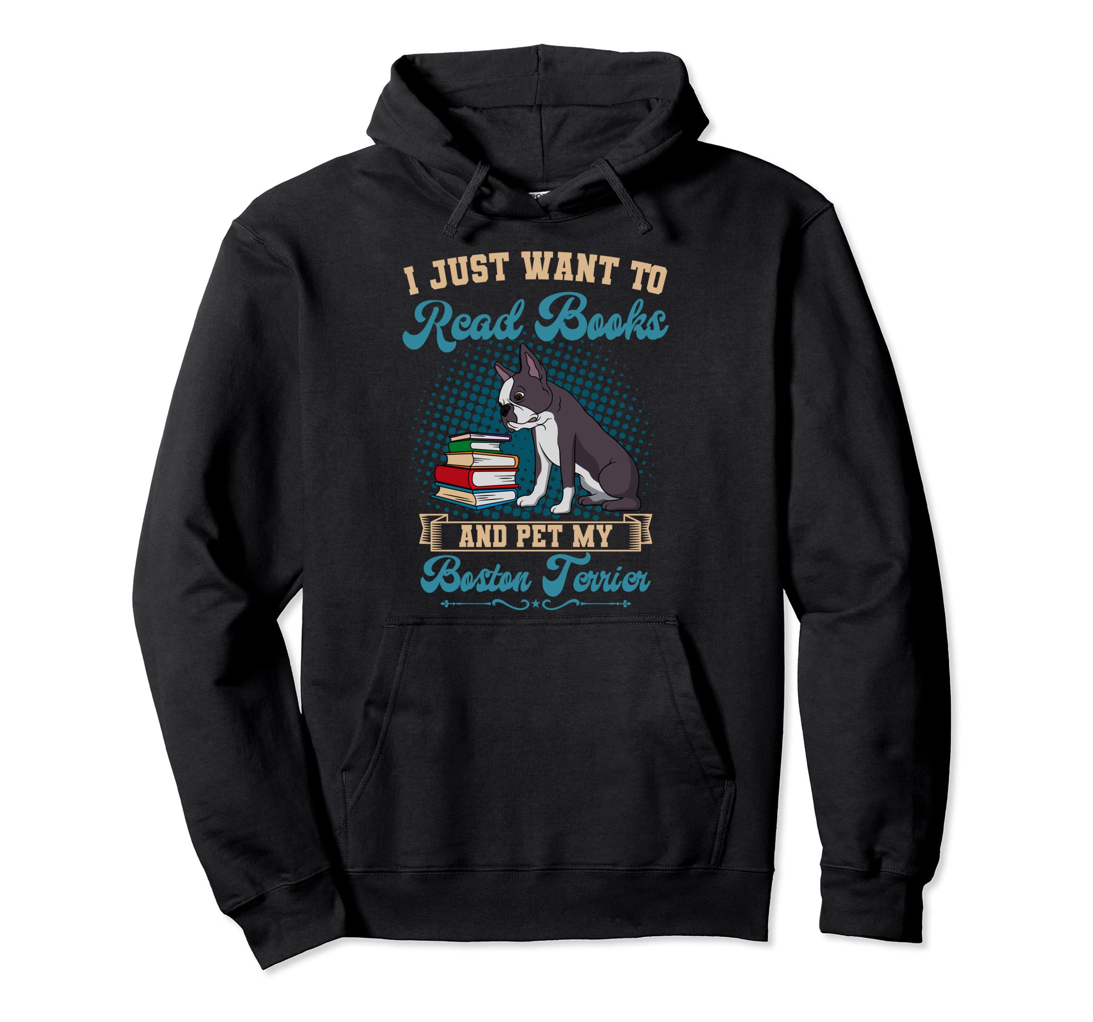 Boston Terrier American Gentleman Hoodie - Casual Everyday Wear Men Women - T-Shirt, Sweatshirt, Hoodie