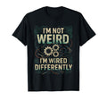 Im Not Weird Im Wired Differently T-Shirt - Minimalist Print Men Women - T-Shirt, Sweatshirt, Hoodie
