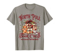 North Pole Book Club Hot Cocoa Served T-Shirt - Aesthetic Graphic Unisex - T-Shirt, Sweatshirt, Hoodie