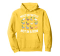 Duck Most Definitely Not All Row Mental Hoodie - Minimalist Print Unisex - T-Shirt, Sweatshirt, Hoodie