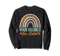 Your Feelings Are Valid Mental Sweatshirt - Minimalist Print Men Women - T-Shirt, Sweatshirt, Hoodie