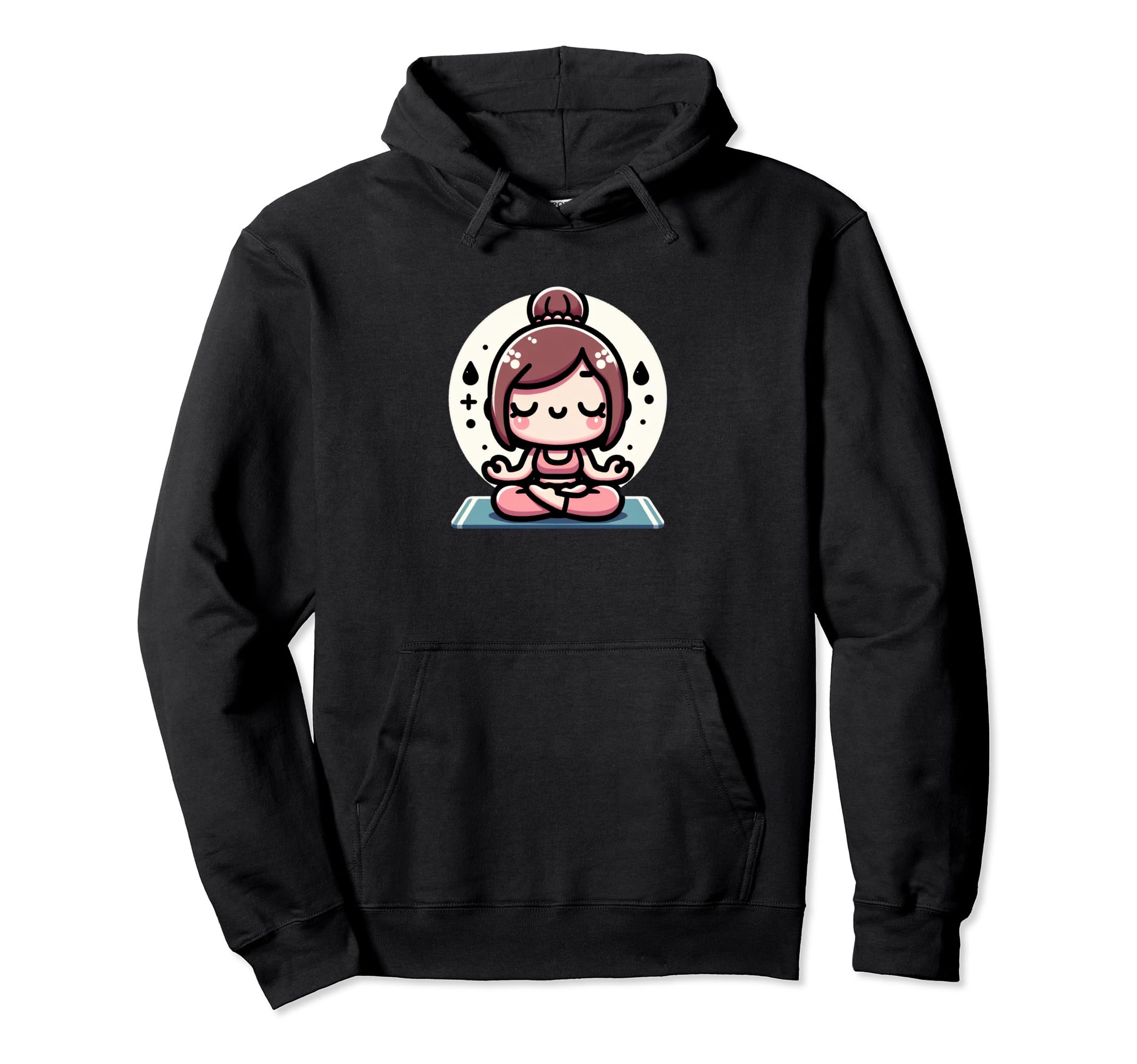 Serene Meditation Mindfulness Yoga Hoodie - Streetwear Style Men Women - T-Shirt, Sweatshirt, Hoodie
