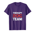 Therapy Dog Team Animal Support T-Shirt - Minimalist Print for Adults - T-Shirt, Sweatshirt, Hoodie