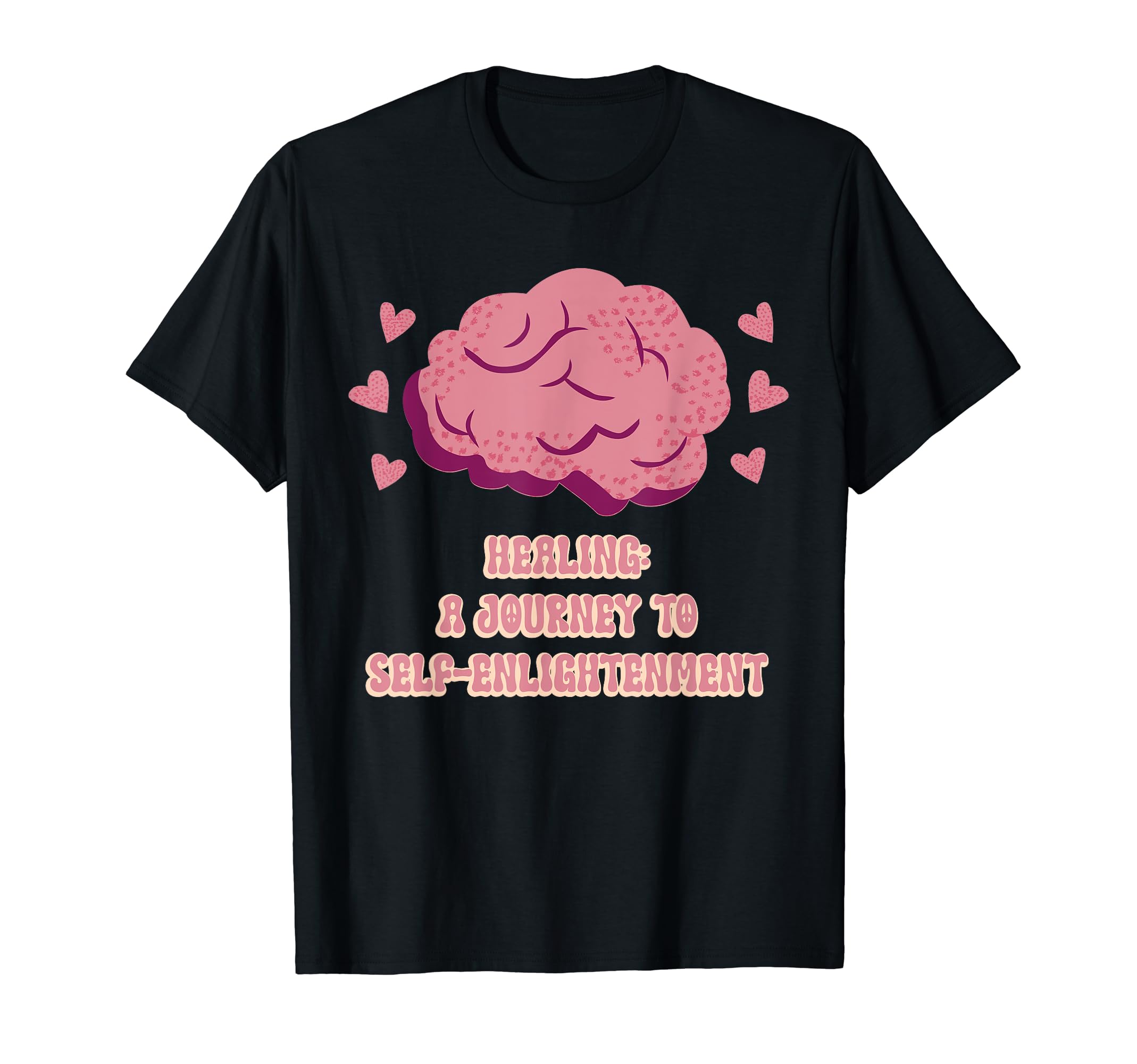 Healing Journey To Self Enlightenment T-Shirt - Trendy Graphic for Adults - T-Shirt, Sweatshirt, Hoodie